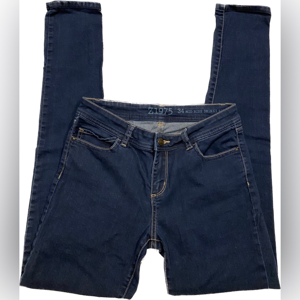 Zara Basic Z1975 Mid Rise Skinny Jeans